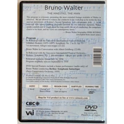 Classical Music DVD Bruno Walter, David Garrett, Dietrich Fischer-Dieskau, Solti