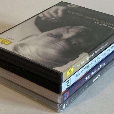 Classical Music DVD Bruno Walter, David Garrett, Dietrich Fischer-Dieskau, Solti