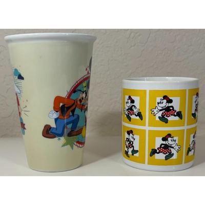 Minnie Mouse Kilncraft STL England Mug & Mickey Pals 4 Ever Tumbler Donald Duck