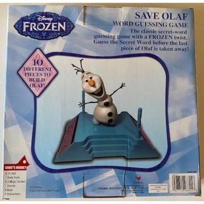 Disney SAVE OLAF Word Guessing Game - Frozen NEW