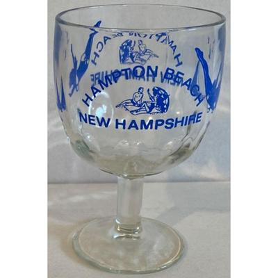 Hampton Beach New Hampshire Glass. Atlantic Ocean