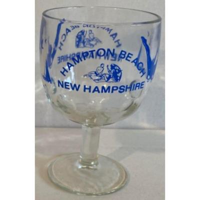 Hampton Beach New Hampshire Glass. Atlantic Ocean