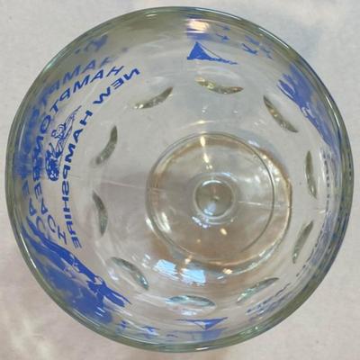 Hampton Beach New Hampshire Glass. Atlantic Ocean