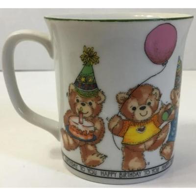 Happy Birthday To You Mug Made By Enesco Imports in 1979