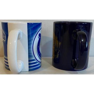 Indianapolis Colts & Pro Football Hall Of Fame Canton Ohio Mugs. NFL