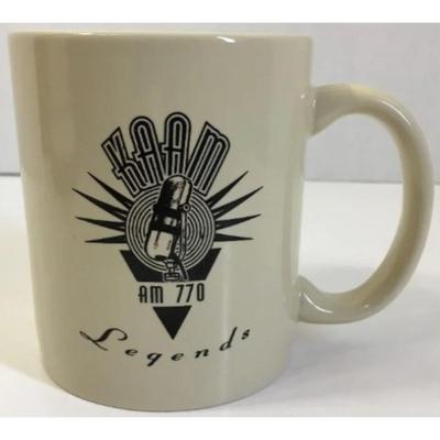 KAAM AM 770 Legends Mug. K-Double-A-M. Radio. Dallas. Fort Worth. DFW. Christian