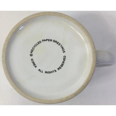 Keep Smiling Mug. Recycled Paper Greetings. Made In Korea.
