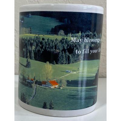 May Blessings Come From Heaven Above; To Fill Your Life With Peace And Love Mug