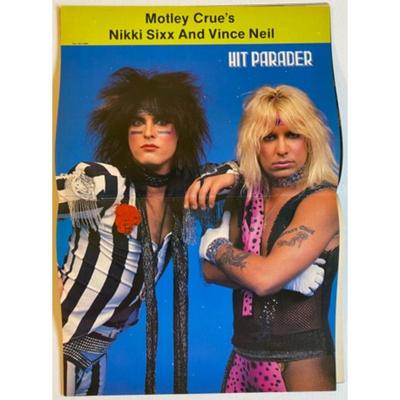 Def Leppard / Twisted Sister / U2 / W.A.S.P. / Motley Crue centerfold Magazines