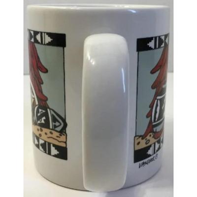 Never Forgotten Mug By Vasquez. Earthtones. Artist Signed. Arizona, Southwest