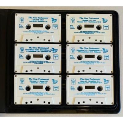 New Testament: Authorized King James Version 12 Cassettes Narrated By Paul Mims