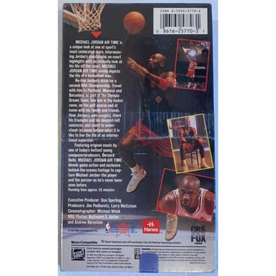 Nolan Ryan - Feel The Heat & Michael Jordan Air Time Sealed VHS Videotapes