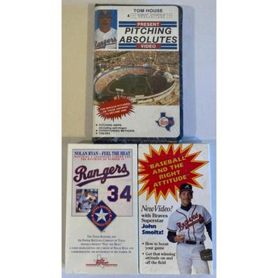 Nolan Ryan - Feel The Heat / Pitching Absolutes With Tom House / John Smoltz VHS