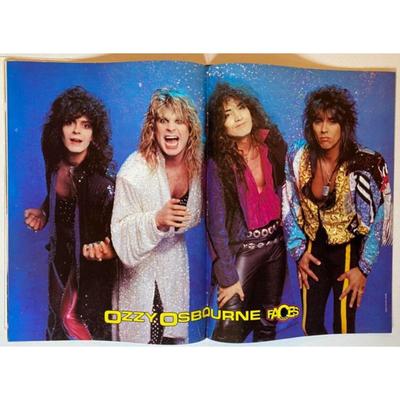 Ozzy Osbourne Magazines: W.A.S.P. / Blackie Lawless / Zakk Wylde / Rob Halford