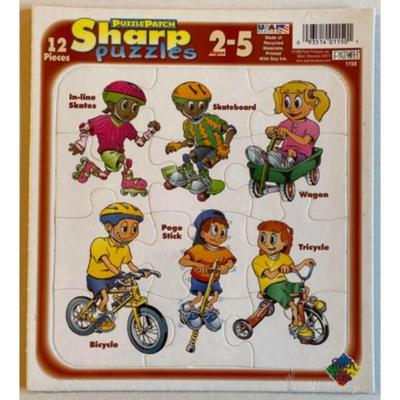 Puzzle Patch Sharp Puzzles - Sports / Playing / Manners / Location. Educational