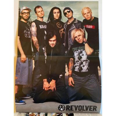 Revolver Magazines: Jenna Jameson poster / Metallica poster / Kurt Cobain poster