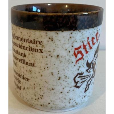 Stier Taureau 21.4. - 20.5. Mug. Taurus. Zodiac. Bull Of Heaven. German. French