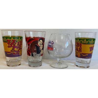 T.G.I. Friday's Luau Snifter & Pappadeaux and Pappasito's Cantina Pint Glasses