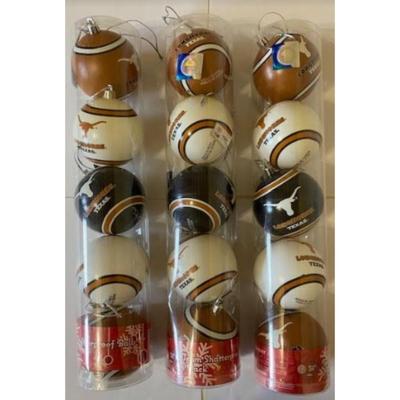 Texas Longhorns Lot: Royal Stadium Puzzle, Plates, Christmas Ornaments, Book