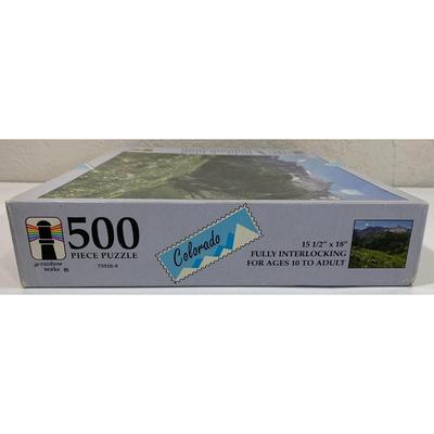 Colorado Yankee Boy Basin 500 Piece 15 1/2" x 18" The Rainbow Works Puzzle - NEW