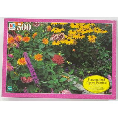 Garden Flowers, Vashon Island, WA 500 Piece 13 7/8" x 19 7/8" Puzzle - BRAND NEW