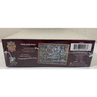 Master Pieces Philadelphia 500 Piece 19" x 13" Puzzle - BRAND NEW / SEALED
