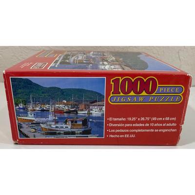 Hoyle Harbor Boats Water 1000 Piece 19.25" x 26.75" Puzzle - BRAND NEW / SEALED