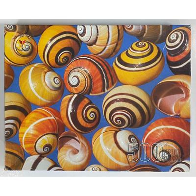 Merrigold Press Shells 500 Piece 14" x 18" Puzzle - BRAND NEW / SEALED - Beach