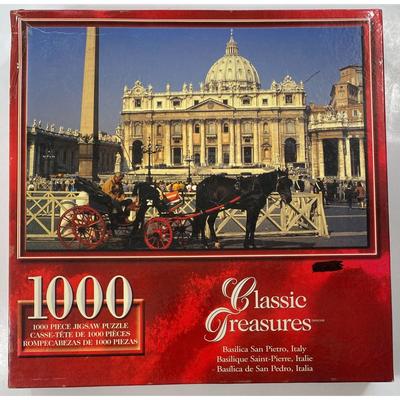 Basilica San Pietro, Italy 1000 Piece 28.75" x 19.125" Puzzle - NEW / SEALED