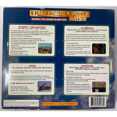 Vintage Software - Ultimate Flight Pack, Ultima Online, School House Rock Mac PC