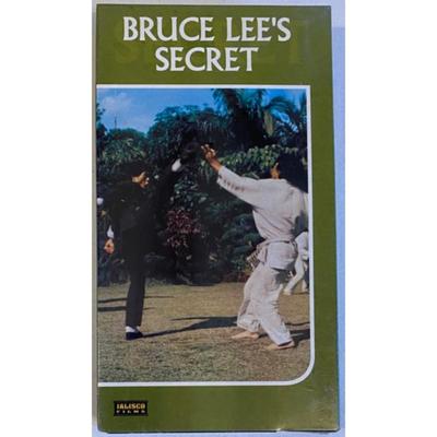 Vintage Bruce Lee's Secret Sealed VHS Tape - San Francisco Gangs Martial Arts