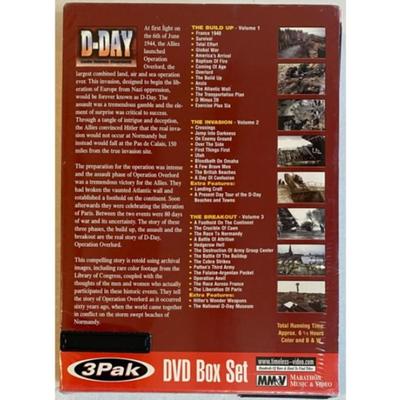 WWII DVDs (new & sealed): D-Day / Bob Hope / Steve Amerson / Why We Fight