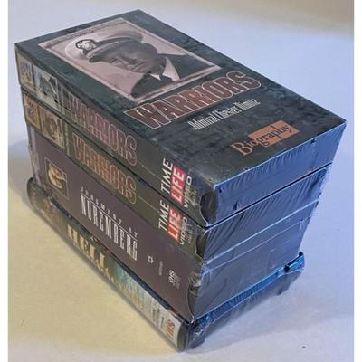 WWII Related VHS Tapes - Hell In The Pacific / MacArthur / Judgment At Nuremberg
