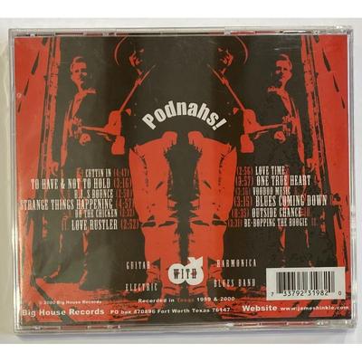 Ted Roddy, James Hinkle: Podnahs! CD. New. Texas Blues, Harmonica, Electric