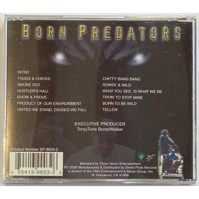Born Predators - Product Of Our Environment CD. Used. Label Code: SP-9003-2.