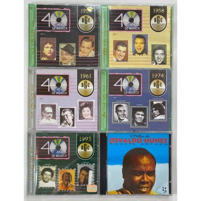 Brazilian Portuguese Pop CDs: Osvaldo Nunes & 40 Anos de Musica 1958 1961 1974