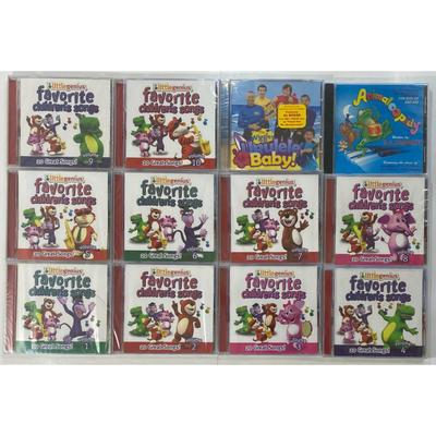 Children's CDs: Little Genius 10 CD set / Wiggles / T.O. Sterrett Animaloopidy
