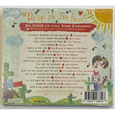 Deep In The Heart: Big Songs for Little Texans Everywhere CD. New.