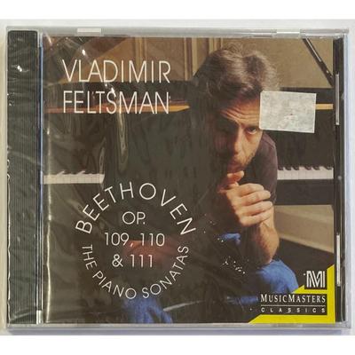 Vladimir Feltsman - Beethoven: The Piano Sonatas, Op.109-111 CD. New.