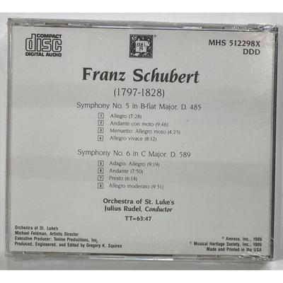 Classical CDs: Schubert, Slatkin, Artur Rubinstein, Chopin, Midori, Paganini