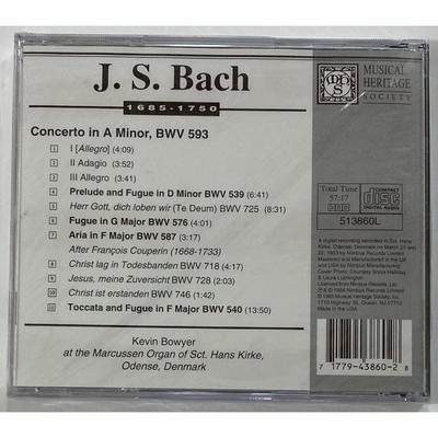 Classical CDs: Kevin Bowyer Johann Sebastian Bach Complete Organ Works - NEW