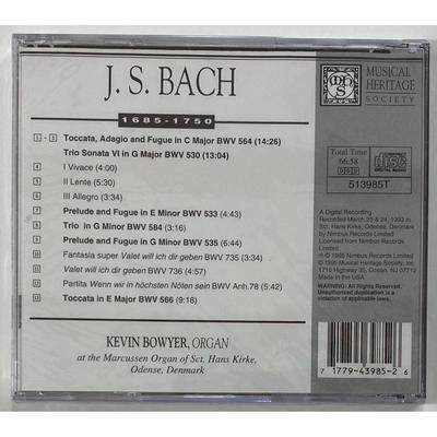 Classical CDs: Kevin Bowyer Johann Sebastian Bach Complete Organ Works - NEW