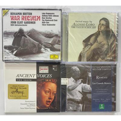 Classical CDs: John Eliot Gardiner War Requiem, Peter Phillips, William Christie