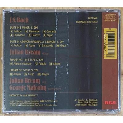 Classical CDs: Julian Bream, Philippe Herreweghe, Bach, Vivaldi, Mendelssohn NEW