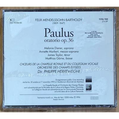 Classical CDs: Julian Bream, Philippe Herreweghe, Bach, Vivaldi, Mendelssohn NEW