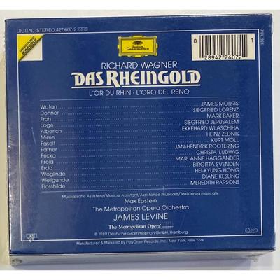 Richard Wagner - Das Rheingold CD. New. Label Code: 427 607-2