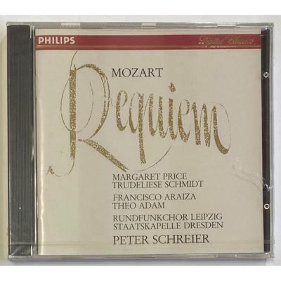 Peter Schreier - Mozart: Requiem CD. New. Label Code: 411 420-2