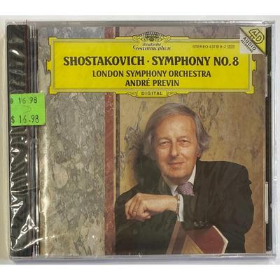 Andre Previn - Shostakovich: Symphony No. 8 CD. New.