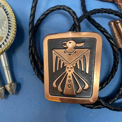 Sale Photo Thumbnail #91: Thunderbird is copper, & the Rotary tips are gold on silver!