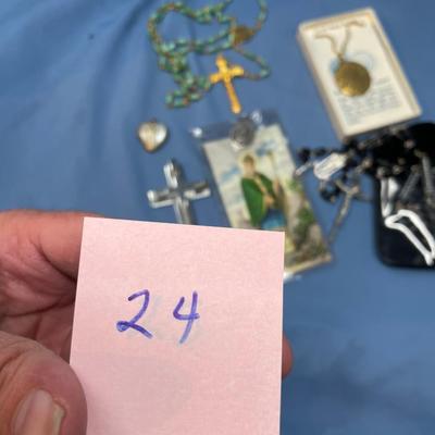 Sale Photo Thumbnail #114: All in good shape.  The massive cross is stainless steel.